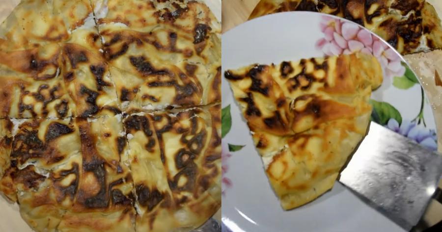 Η πιο γρήγορη τυρόπιτα: Έτοιμη σε 10 λεπτά στο τηγάνι με ένα τραγανό και πεντανόστιμο αποτέλεσμα