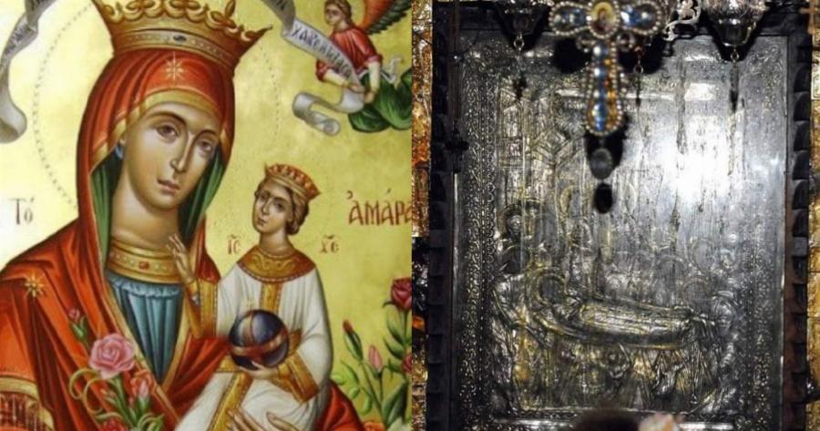 Παναγία Μαλεβή: Το συγκλονιστικό Θαύμα με το Άγιο Μύρο