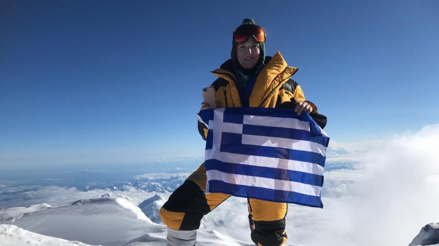 Βανέσα Αρχοντίδου: Μια περήφανη  Ελληνίδα στην κορυφή του κόσμου κατακτώντας την Ανταρκτική