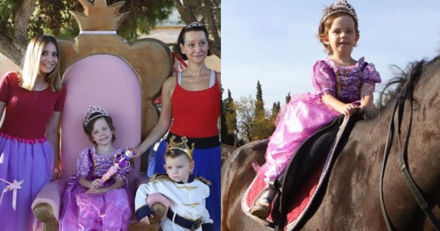 Το όνειρο της 4χρονης με νευροβλάστωμα πραγματοποιήθηκε χάρη στο Make A Wish – Η μικρή Ειρήνη έγινε βασίλισσα!