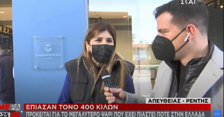 Έπιασαν γιγάντιο τόνο 400 κιλών στο Ιόνιο:  Tο μεγαλύτερο ψάρι που έχει πιαστεί ποτέ στην Ελλάδα
