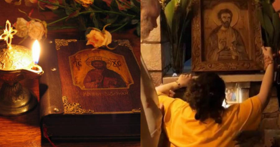 Το Θαύμα έγινε: Ο Αγιασμός και το λάδι του καντηλιού την θεραπεύσαν
