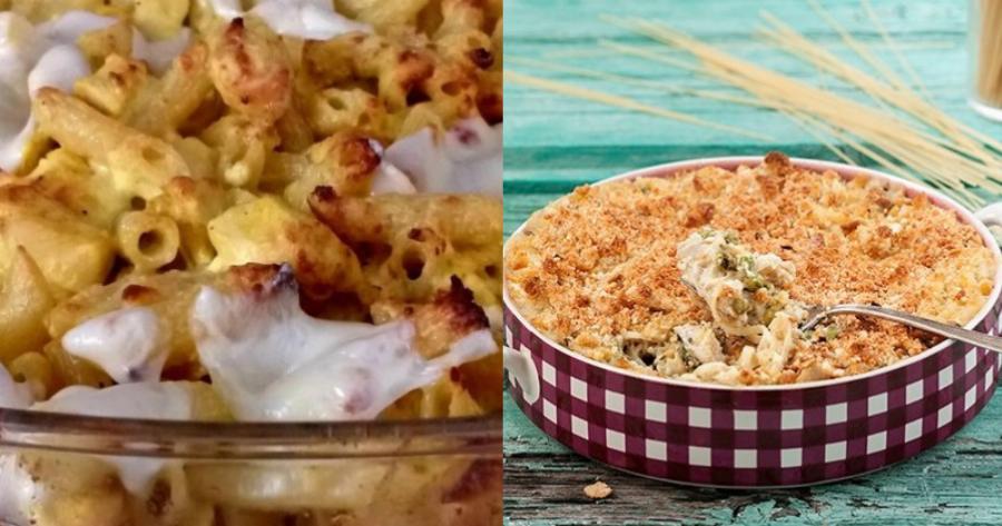 Καρμπονάρα στο φούρνο με κοτόπουλο: Θα γλείφετε τα δάχτυλά σας