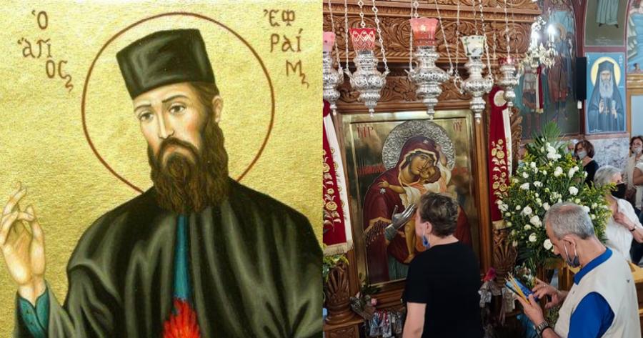 Θαύμα Αγίου Εφραίμ: «Ο γιατρός είπε ότι δεν υπάρχει ίχνος ελκοπάθειας»