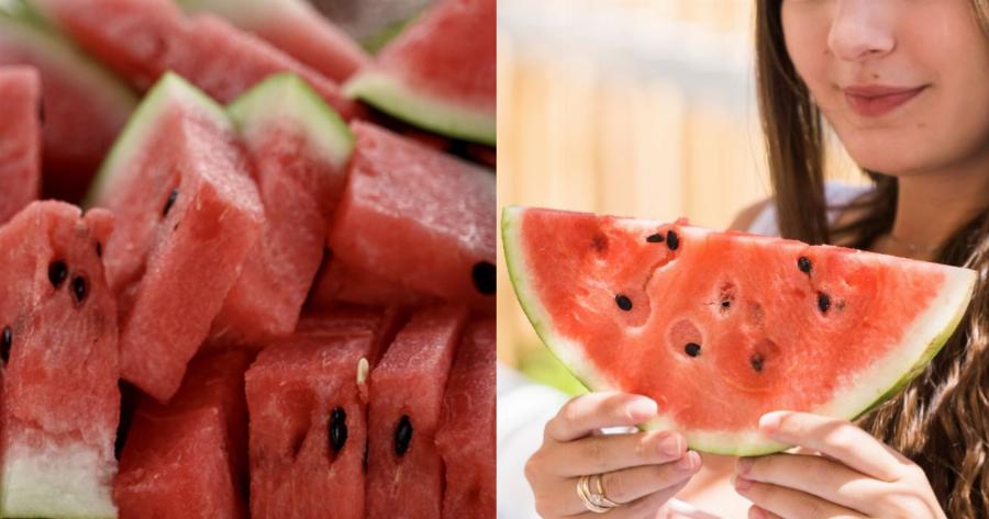 Καρπούζι: Ενυδατώνει, προστατεύει από τις καρδιακές παθήσεις, το κρυολόγημα, το άσθμα και έχει υψηλή περιεκτικότητα σε βιταμίνες