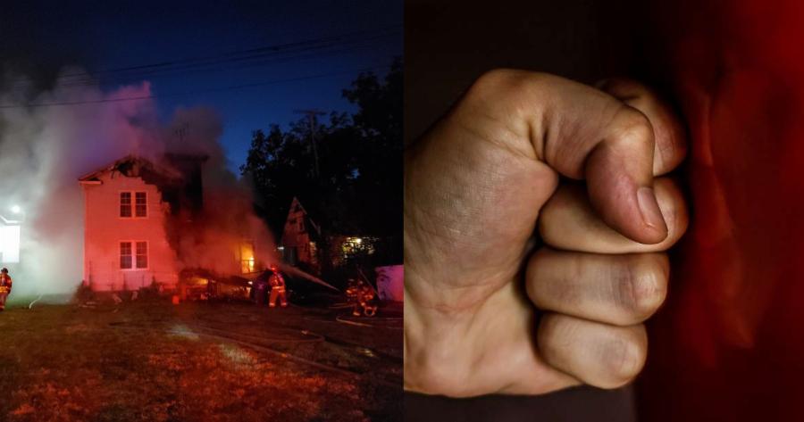 Πάτρα: 34χρονος άνδρας ξυλοκόπησε βάναυσα τη γυναίκα του – Έβαλε φωτιά στο σπίτι ενώ ήταν μέσα το παιδί τους