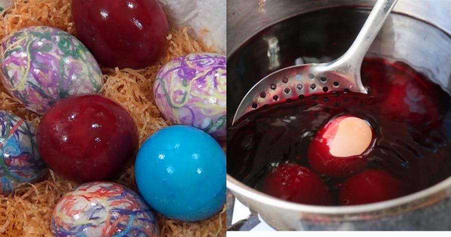 Πασχαλινά αυγά: 4 φυσικοί, οικονομικοί και παραδοσιακοί τρόποι για να τα βάψετε, όπως στα παλιά τα χρόνια