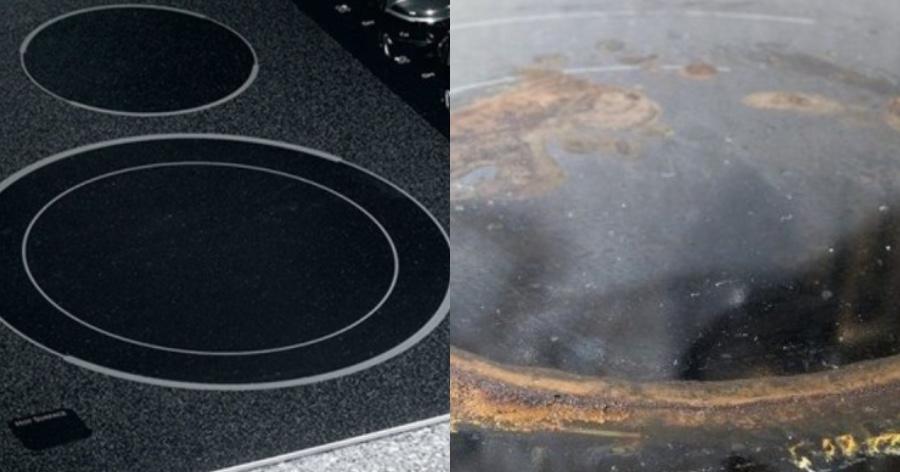 Γιατί η γιαγιά ξέρει: Το κόλπο της για αστραφτερή κεραμική εστία σε ένα λεπτό