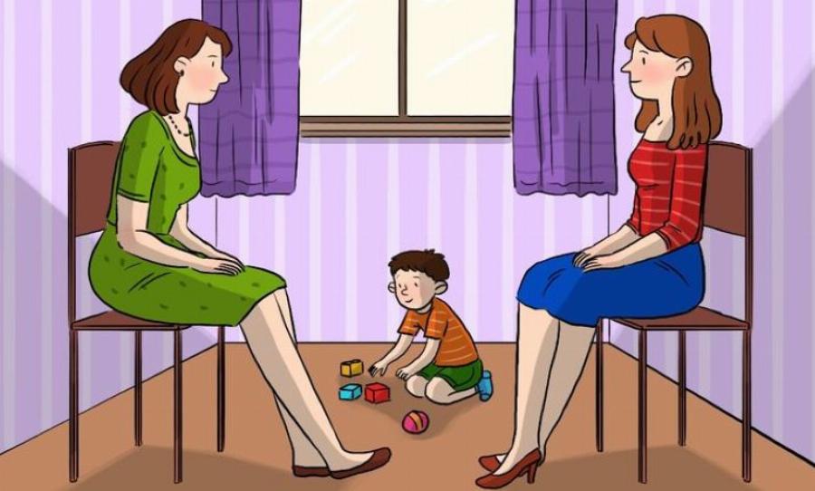 Ποια από τις δύο είναι η μητέρα του παιδιού; Τι αποκαλύπτει η απάντηση για εσένα