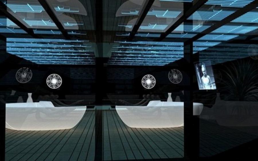 «Μαύρος κύκνος» των θαλασσών: Το μαύρο πολυτελές γιοτ, που το εσωτερικό του είναι βγαλμένο από παραμύθι