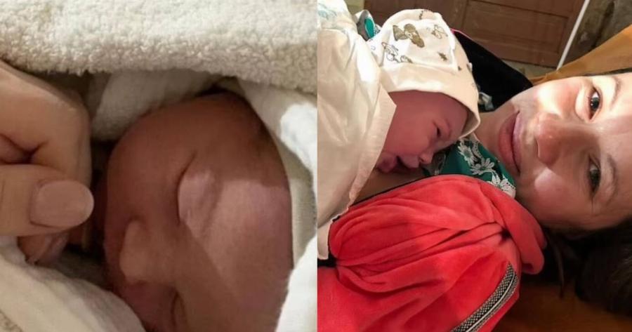 Το θαύμα της ζωής: Η μικρή Μία γεννήθηκε στο Κίεβο στο καταφύγιο εν μέσω βομβαρδισμών