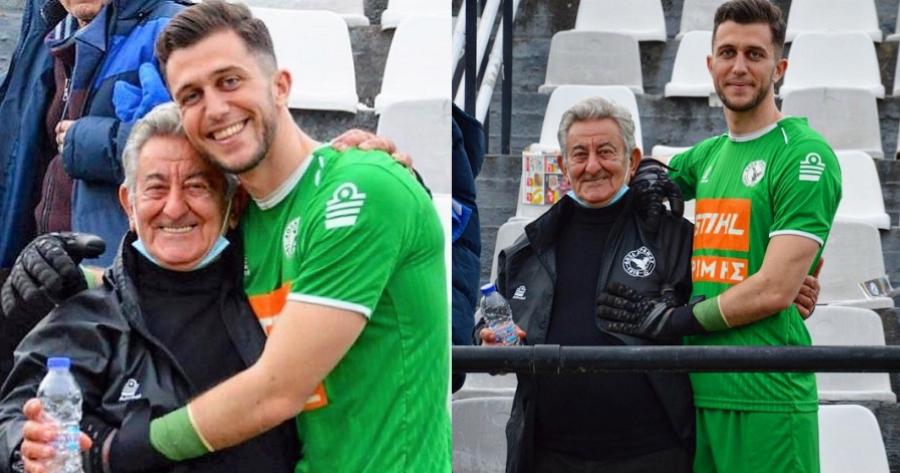 Όταν η δύναμη της ψυχής δεν έχει όρια: Παππούς 79 ετών έκανε ταξίδι 800 χλμ αυθημερόν για να δει τον εγγονό του να παίζει στη Δόξα Δράμας