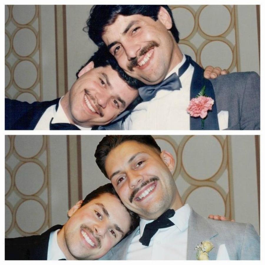 Μοιάζουν σαν δύο σταγόνες νερό: 12 φωτογραφίες που δείχνουν τη δύναμη της κληρονομικότητας από γενιά σε γενιά