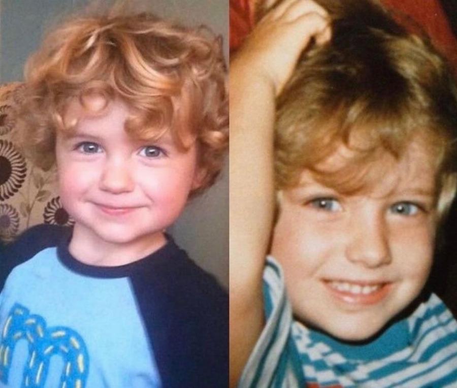 Μοιάζουν σαν δύο σταγόνες νερό: 12 φωτογραφίες που δείχνουν τη δύναμη της κληρονομικότητας από γενιά σε γενιά