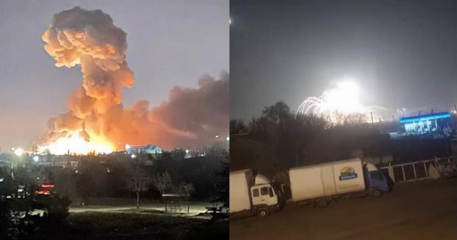 Ξεκίνησε ο πόλεμος στην Ουκρανία: Εφιαλτικά βίντεο από τη Ρωσική εισβολή – Εκρήξεις, χάος και αγωνία