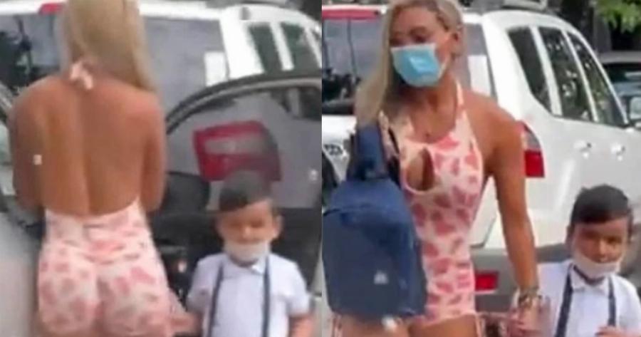 Γονείς αντέδρασαν στην εμφάνιση μητέρας στο σχολείο: Την μαγνητοσκόπησαν κρυφά και την ανέβασαν στο διαδίκτυο