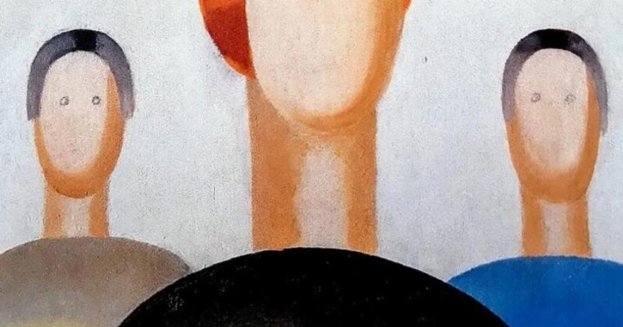 Φύλακας σε έκθεση έργων τέχνης ζωγράφισε ματάκια σε απρόσωπες φιγούρες πολύτιμου πίνακα αξίας 1 εκατομμυρίου ευρώ