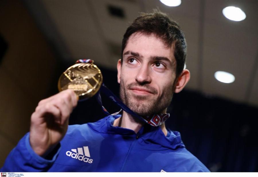 Επέστρεψε στην Ελλάδα ο «χρυσός» Παγκόσμιος πρωταθλητής, Μίλτος Τεντόγλου