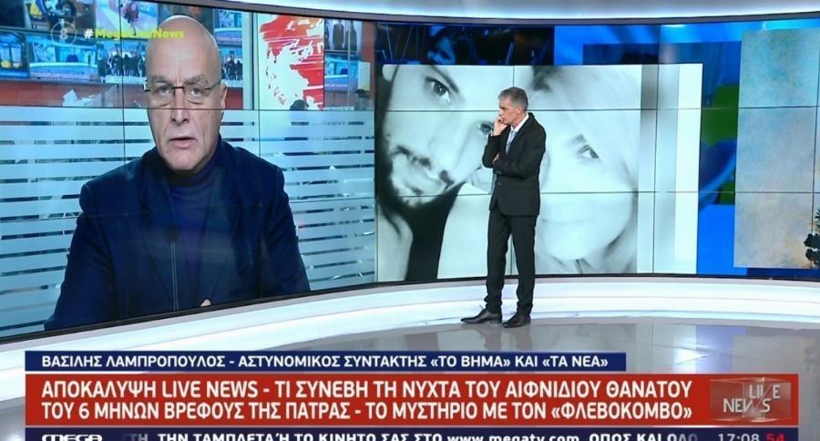 Νεκρά παιδιά στη Πάτρα: «Σημαντικό πρόσωπο στην εξιχνίαση η αδελφή της μητέρας» – Αποκαλύψεις από τον Βασίλη Λαμπρόπουλο