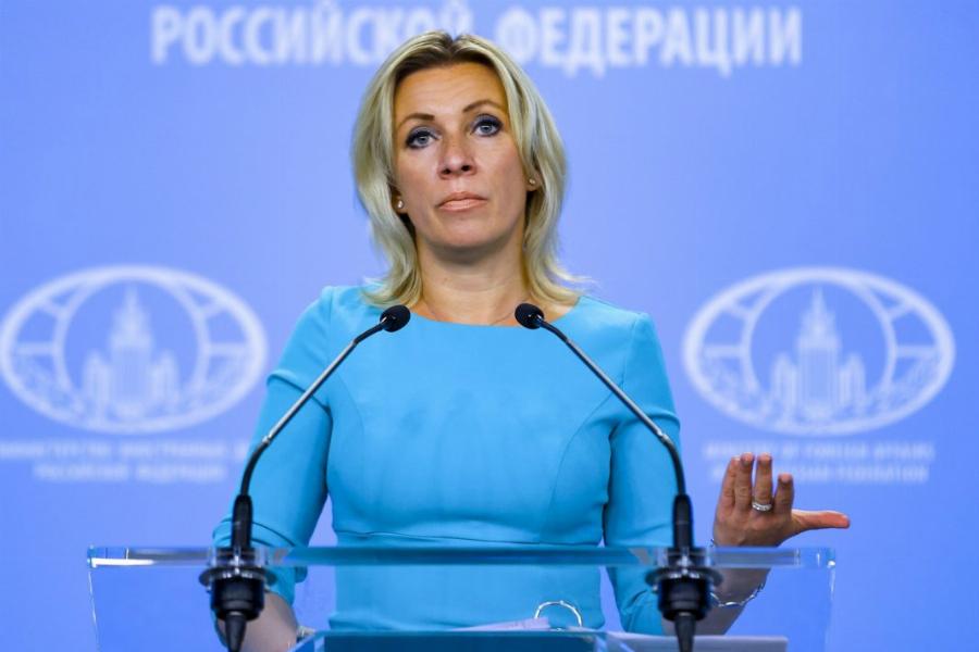 Μαρία Ζαχάροβα: «Είμαστε ευγνώμονες στην Τουρκία για τις μεσολαβητικές της προσπάθειες»