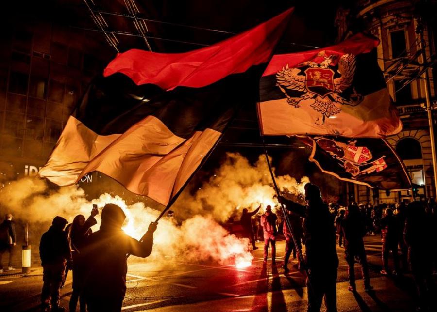 Σερβία υπέρ Ρωσίας: Χιλιάδες Σέρβοι διαδήλωσαν υπέρ του Πούτιν και της Ρωσίας