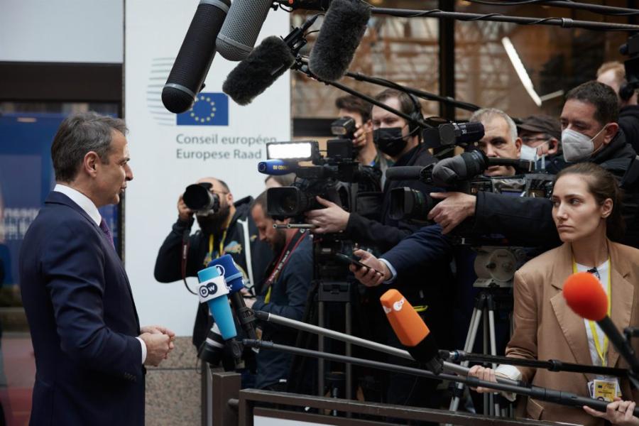 Ο πρωθυπουργός Κυριάκος Μητσοτάκης μπέρδεψε την Ουκρανία με τη Ρουμανία