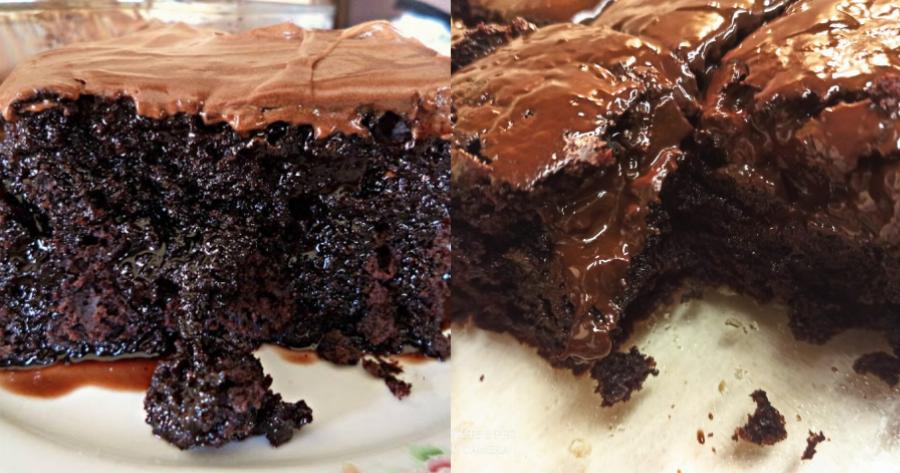 Ζουμερή σοκολατόπιτα: Η εύκολη και οικονομική συνταγή με λίγα υλικά