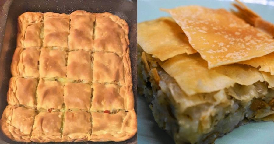 Πατατόπιτα φούρνου: Νόστιμη και οικονομική με υλικά που έχουν περισσέψει