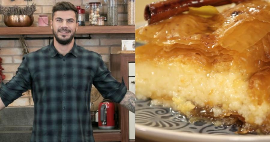 Γαλακτομπούρεκο: Η καλύτερη συνταγή με αγνά υλικά από τον Άκη Πετρετζίκη