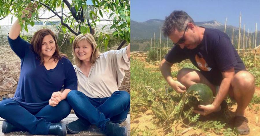 Βίκυ Σταυροπούλου-Χρήστος Χατζηπαναγιώτης: Το μαγευτικό κτήμα στη Μάνη με τον παραδεισένιο κήπο