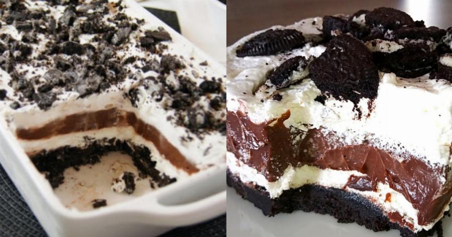 Γλυκό ψυγείου με oreo: Πανεύκολο, γρήγορο και έτοιμο μόνο σε 5 λεπτά