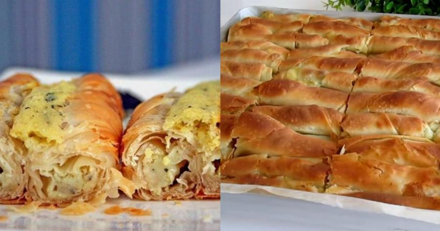 Στριφτή πατατόπιτα της γιαγιάς: Νηστίσιμη και πεντανόστιμη για το κυριακάτικο τραπέζι