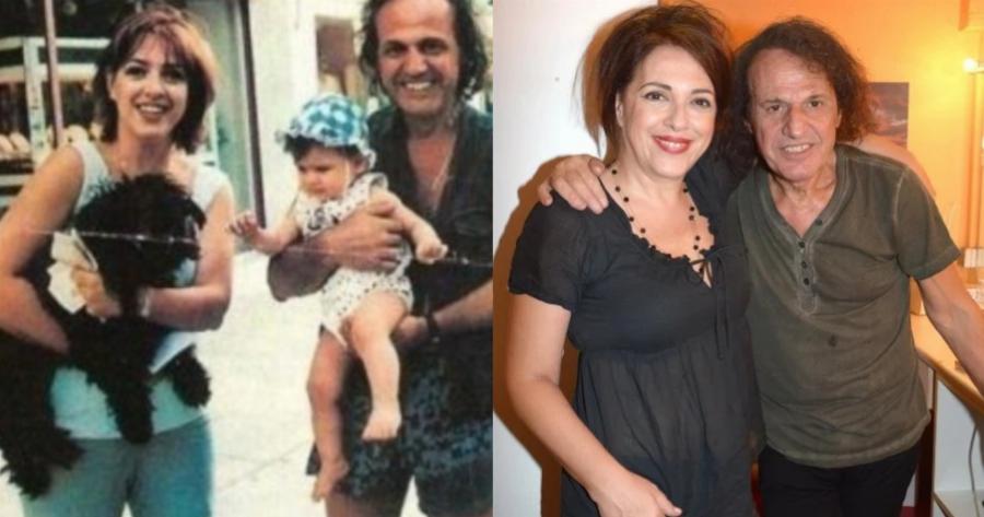 Μοιάζουν σαν 2 σταγόνες νερό: Η κούκλα κόρη της Ελένης Ράντου με τον Βασίλη Παπακωνσταντίνου