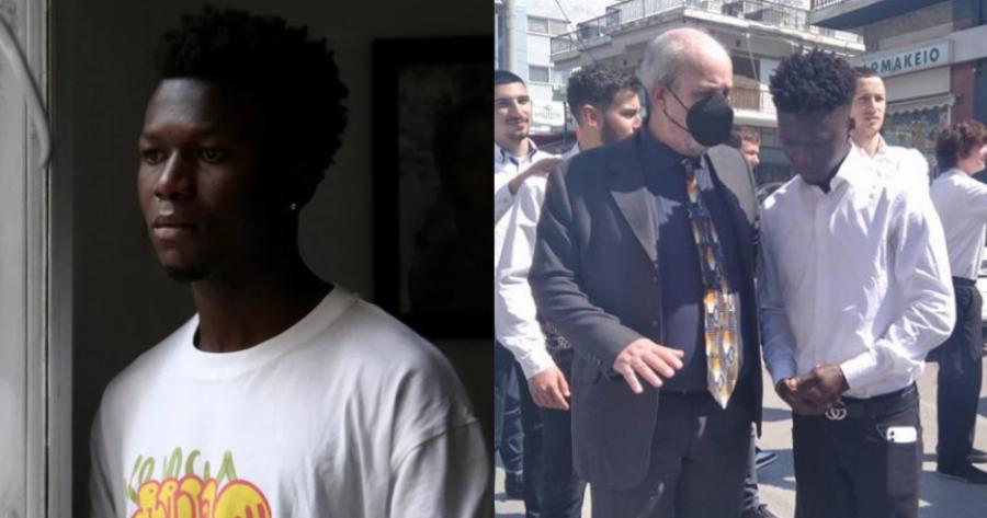 Σαϊντού Καμαρά: Συγκινητικές φωτογραφίες από την παρέλαση – Μαζί του όλοι οι καθηγητές και οι μαθητές