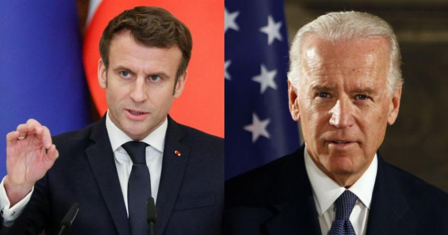 Μέγα «άδειασμα» Μακρόν σε Μπάιντεν για τις προκλητικές δηλώσεις κατά Πούτιν