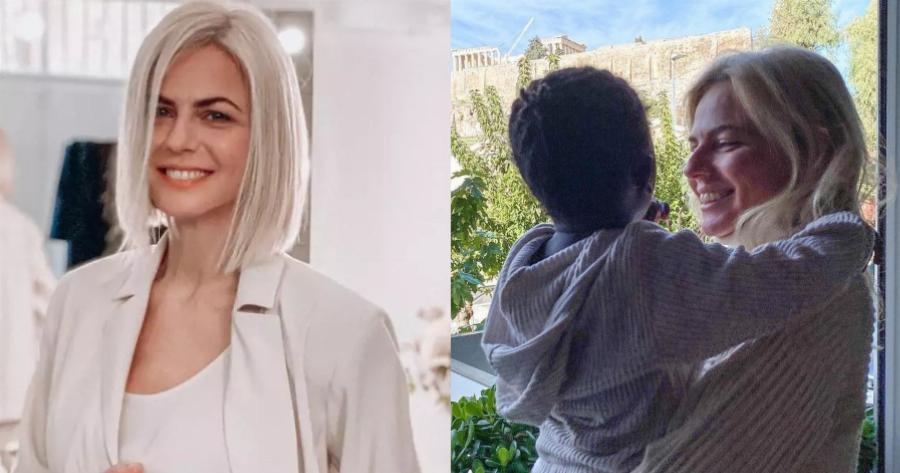 Χριστίνα Κοντοβά: Η πιο γλυκιά φωτογραφία με την κόρη της, Ada – «Φεύγοντας για το σχολείο»