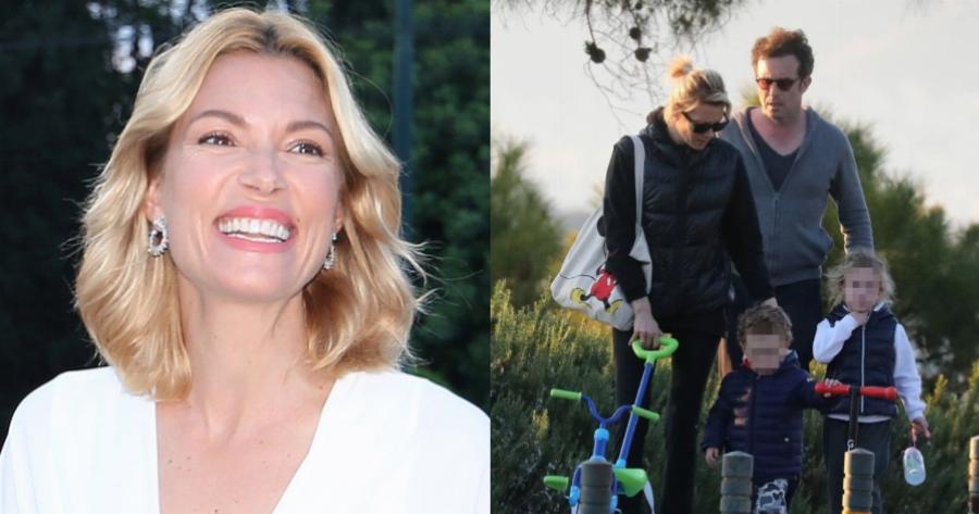 Πράξη αγάπης από την Βίκυ Καγιά: Φιλοξενεί στο σπίτι της οικογένεια Ουκρανών προσφύγων και τον σκύλο τους