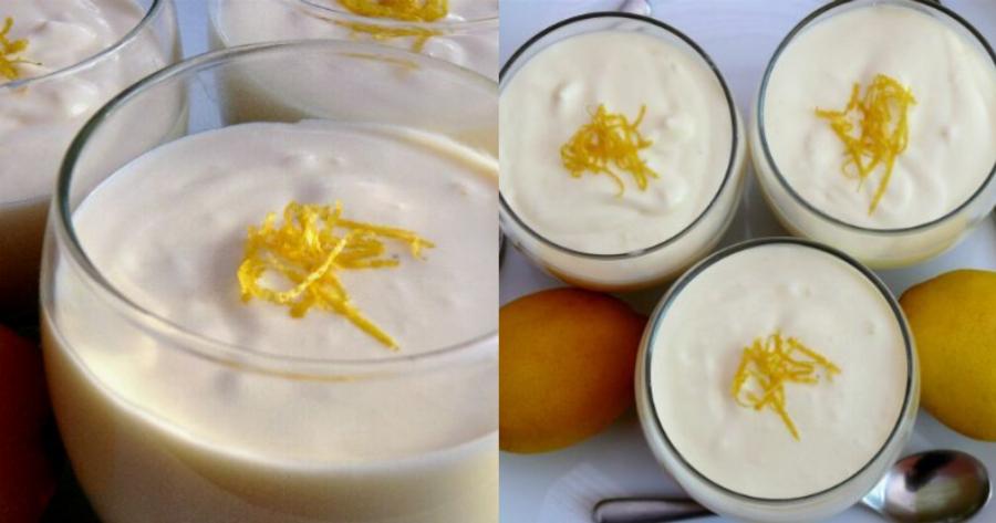 Γιαουρτογλυκό ψυγείου με λεμόνι: Η πανεύκολη συνταγή για ένα ελαφρύ και δροσερό γλυκό