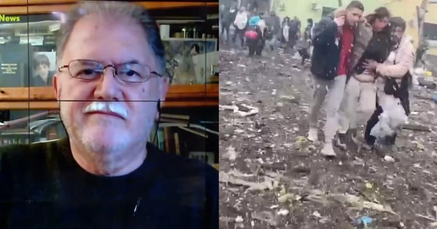 «Πάγωσαν» στο MEGA: Τι είπε ο Λιάτσος για τον βομβαρδισμό στο μαιευτήριο και για την έγκυο