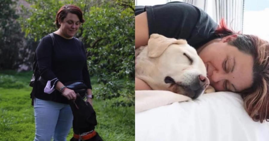 Ιωάννα-Μαρία Γκέρτσου: Τυφλώθηκε στη θερμοκοιτίδα, σπούδασε ψυχολογία και ίδρυσε την πρώτη σχολή για σκύλους-οδηγούς τυφλών στην Ελλάδα