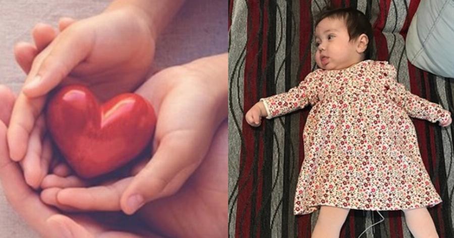 Μαρία-Εφραιμία: Ένα κοριτσάκι μόλις 1 έτους ζητά άμεση βοήθεια για να κρατηθεί στην ζωή