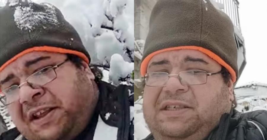 Διαδίκτυο: Το βίντεο με τον Στέλιο από την Καρδίτσα για το κρύο του Μαρτίου που κάνει πάταγο