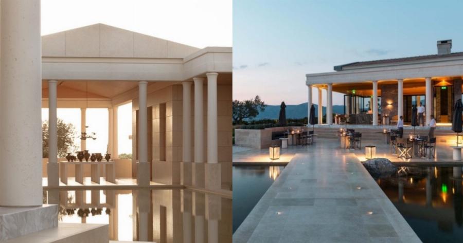 Το ακριβότερο ξενοδοχείο στην Ελλάδα: Δεν βρίσκεται ούτε στην Μύκονο, ούτε στην Σαντορίνη αλλά θυμίζει αρχαίο ανάκτορο