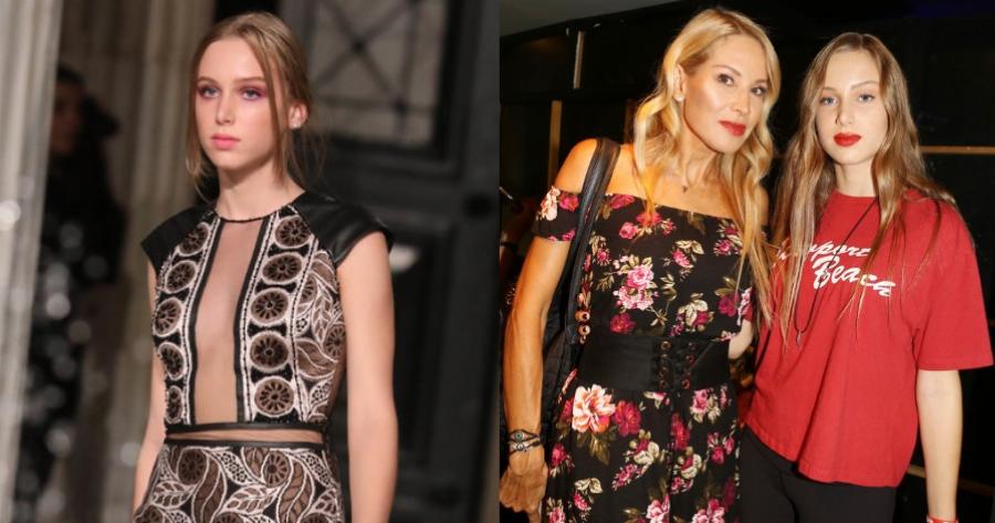 Η κόρη της Αννίτας Ναθαναήλ – Τερέζα Χάμπερτ: Είναι μοντέλο, μόλις 15 ετών και πήρε από την μητέρα της