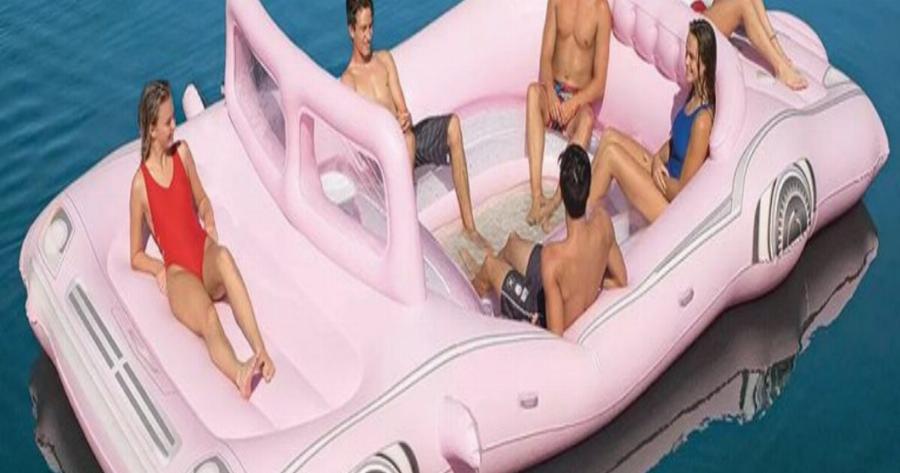 Νέο φουσκωτό: Φουσκώνει σε 10 λεπτά, χωράει 6 άτομα και διαθέτει ψυγείο για παγωμένες μπύρες