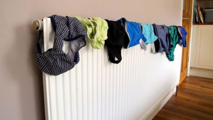 Τι συμβαίνει στους πνεύμονες μας όταν στεγνώνουμε ρούχα μέσα στο σπίτι