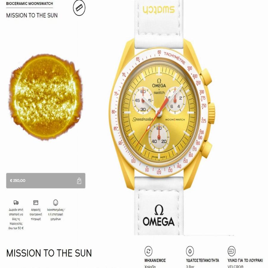 Ρολόι Omega: Ουρές στην Ερμού και Mall για να το αποκτήσουν απο 7.000 ευρω στα 250 ευρω