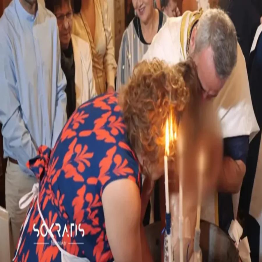 Άρπαξε φωτιά στην Κρήτη η νονά από την λαμπάδα και έτρεχαν να την σβήσουν