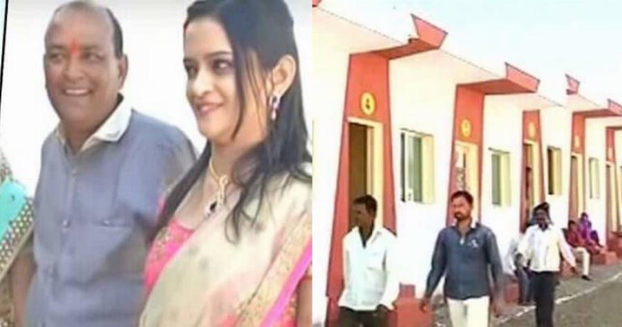 Ινδία: Πάμπλουτος πάντρεψε την κόρη του και έχτισε 90 σπίτια για άστεγους για να το γιορτάσει