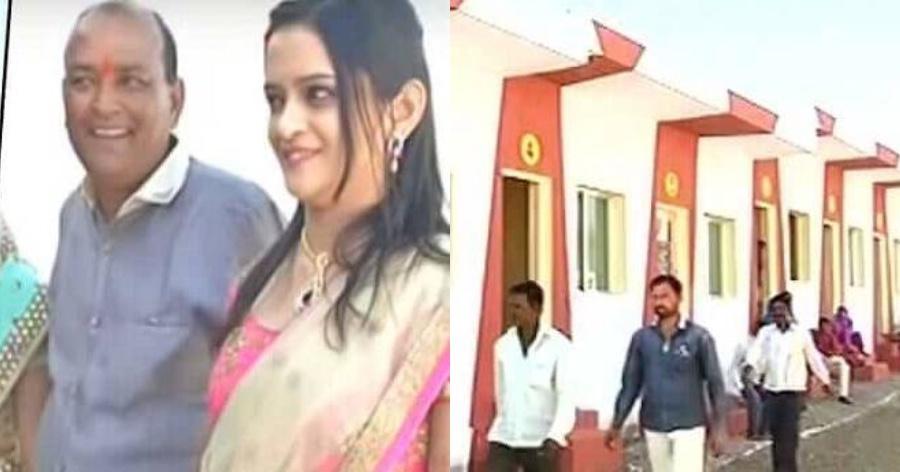 Ινδία: Πάμπλουτος πάντρεψε την κόρη του και έχτισε 90 σπίτια για άστεγους για να το γιορτάσει